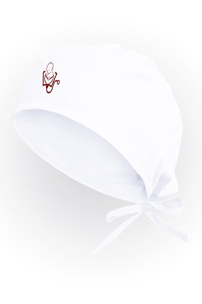 Tasarım Trend Unisex Beyaz Çocuk Doktoru Cerrahi Bonesi