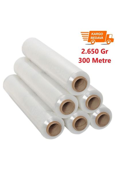 ULUMAK Stretch Film 17 Micron - 50 Cm*300 Meter 2650 Grams (strec,stretch)