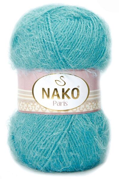 NAKO Paris Hand Knitting Yarn Μαλλί Κωδικός χρώματος:5498-tropical Sea