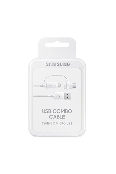 Samsung Type C Micro Usb Beyaz Kombo Kablo Ep-dg930dwegww Kablo