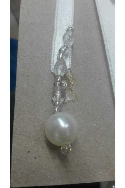 MOR SALKIM HOME Double Breasted Curtain Bead Pearl Model 5 Pieces