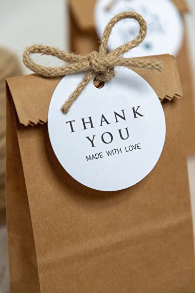 Dekorden Tag, 100 Thank You Tags