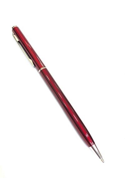 Steelpen 611 Global Lacquer Flip Thin Design Ballpoint Pen - Claret Red