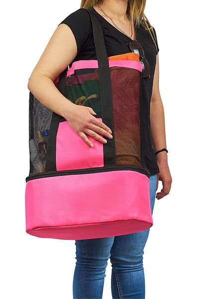 MC CENTER Cold Hot Cool with Holder Icebox Camping Thermos Thermal Picnic Beach Sea Seaside Shopping Milk Bag