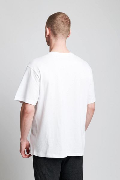IAMNOTBASIC Men's White Oversize Pocket Tyler T-Shirt