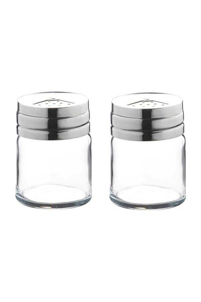 Paşabahçe 4 Piece Spice Bowl Set with Metal Lid