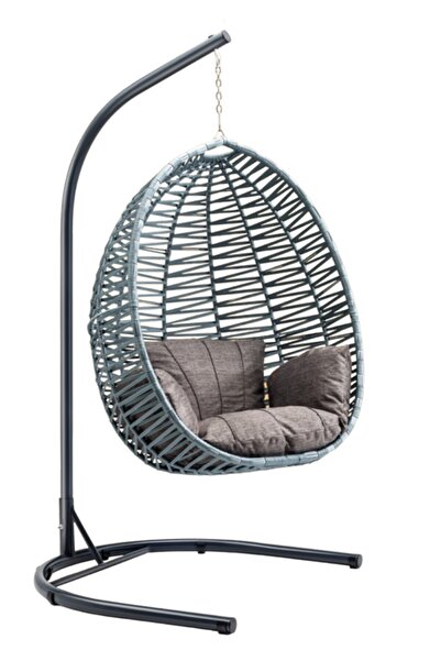 DEKORZADE El Örgüsü Makrome Salıncak Bahçe Balkon