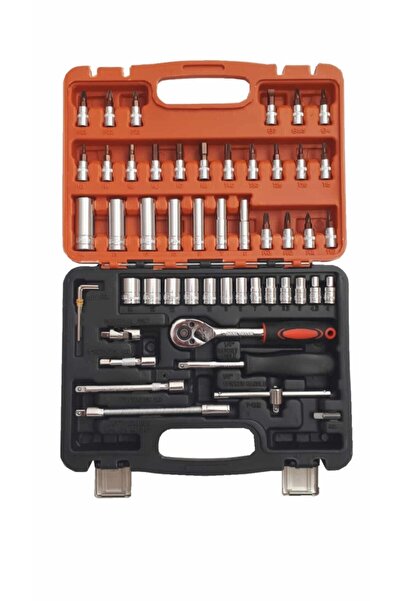 PCSSOLE Σετ 53 τεμαχίων 1/4 υποδοχής