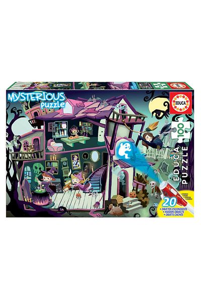 EDUCA Puzzle 100 Pieces Mysterious Haunted House 18611