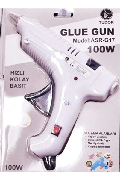 Genel Markalar Sıcak Kalın Mum Silikon Tabancası 100 Watt Anahtarlı Beyaz 10 ...