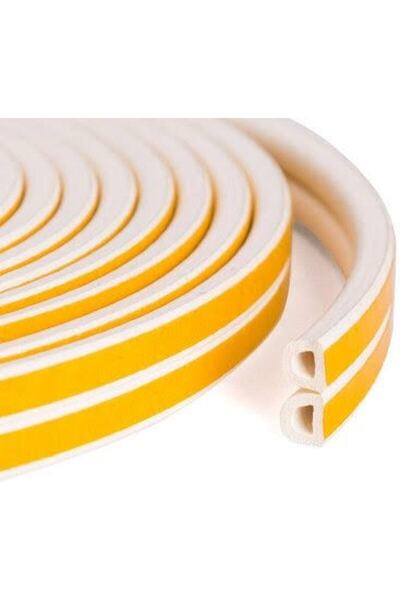 Genel Markalar Kapı Pencere Kauçuk Izolasyon Bandı Fitili Beyaz 2x3=6 m