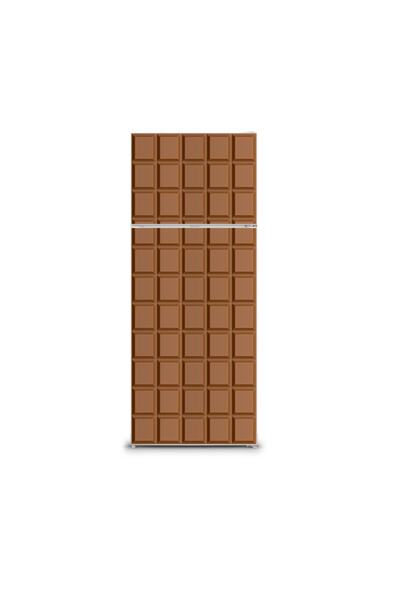 Ender ملصق ثلاجة بمظهر الشوكولاتة