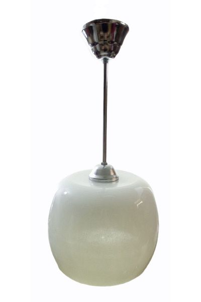 Uçar White Glass Single