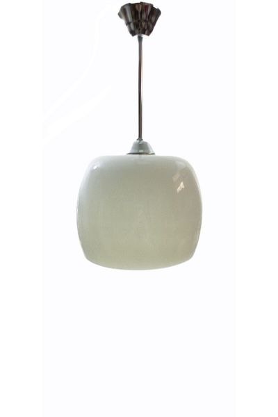 Uçar White Glass Single