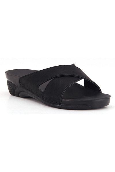 Ceyo Black Women's Slippers