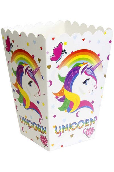 Tahtakale Unicorn Egyptian Chips Box - Quantity 10, Cl:200, Width:8Cm, Length:11,5Cm