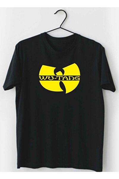 venüsdijital Μαύρο μπλουζάκι Wutang Design Unisex