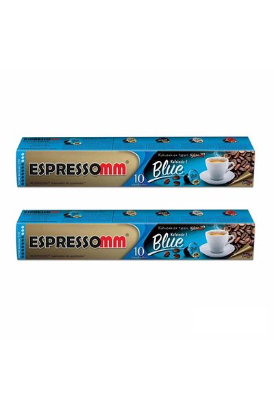 ESPRESSOMM Nespresso Compatible Blue Capsule Coffee - Decaf! (20 PCS)