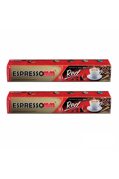 ESPRESSOMM Nespresso Compatible Red Capsule Coffee (20 PCS)
