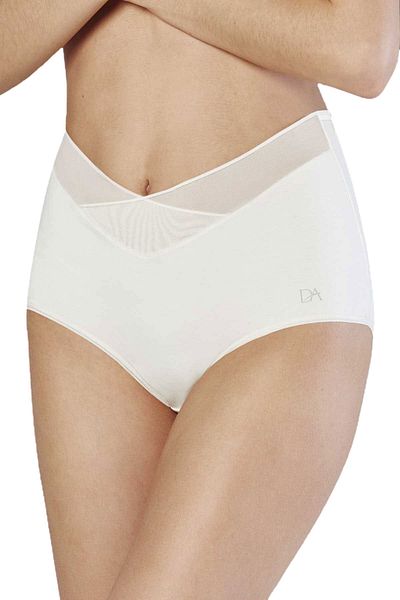 Doreanse Women's White Cotton Plus Size Panties 7178P