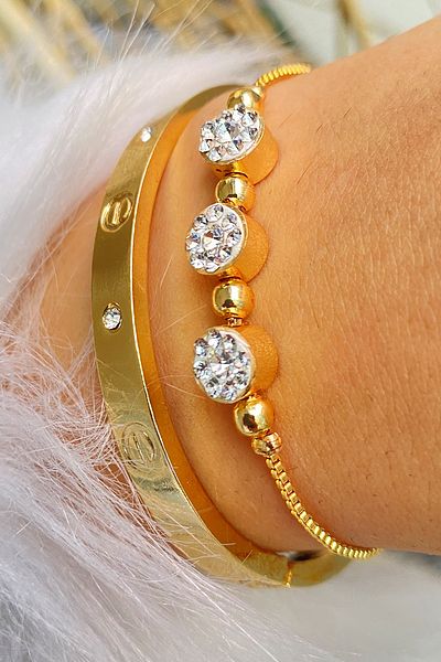 Jenny Daphne Women's Combination Bracelet Set Does Not Fade Color