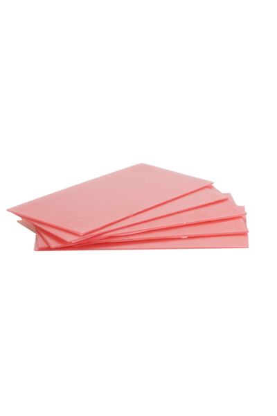 POLYWAX Modelleme Mumu, Baz Plak Mumu, Pembe Mumu, 500 gr