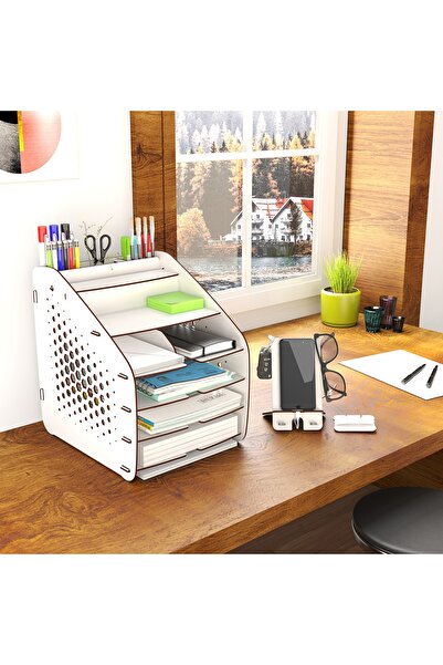 Mingitav A4 Evrak Rafı Masaüstü Organizer
