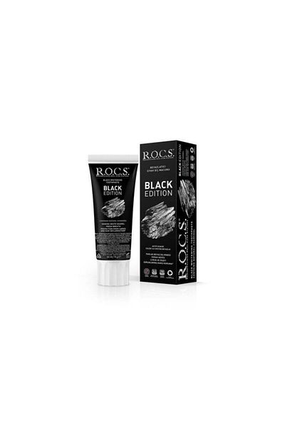 R.O.C.S. Rocs Black Edition Charcoal Whitening Toothpaste