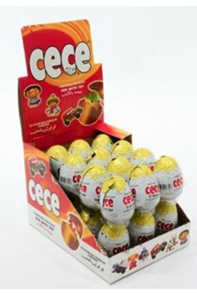 Genel Markalar Çikolatalı Sürpriz Yumurta / Cece Sürpriz Yumurta 24 Adet