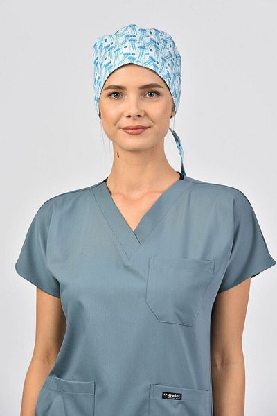 Owlet Medikal Cască chirurgicală cu model de meduze