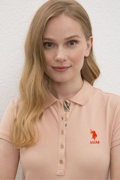 U.S. Polo Assn. Women's Pink T-Shirt