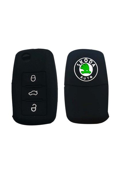 C9 Skoda Octavia Fabia Superb Yeti - Silicone Key Case with Logo