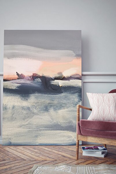 GIFTDECO 150x100cm Yağlı Boya Görünümlü Dekoratif Dev Büyük Boy Kanvas Tablo