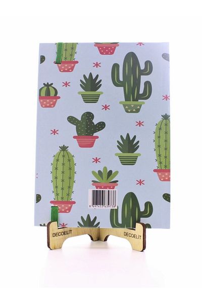 Fenny beauty Caiet de cactus cu copertă rigidă cu puncte elastice