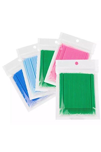 Born Pretty Pembe Microbrush 100'lü