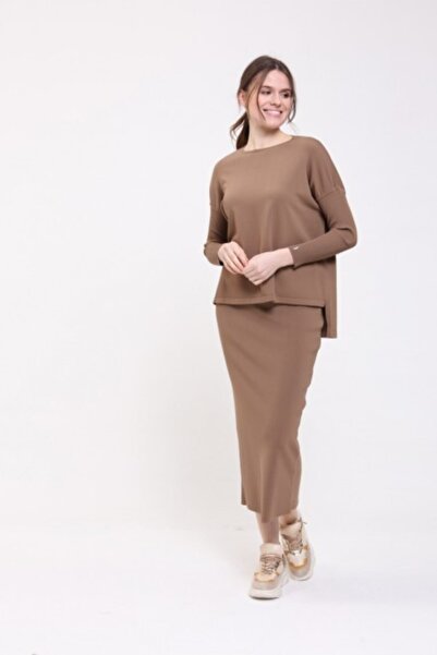 Invee Γυναικείο Καφέ τουνίκ