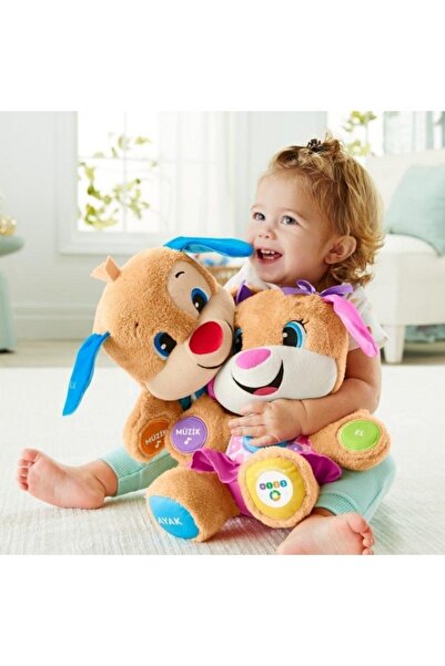 FISHER PRICE Eğlen & Öğren Yaşa Göre Gelişim Eğtici Köpekçiğin Kız Kardeşi Pembe