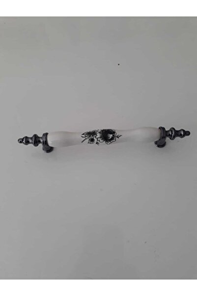 Özmet Füme Home  Dolap Çekemece Porselen Kulp 4'lü 128 mm  12.8 cm