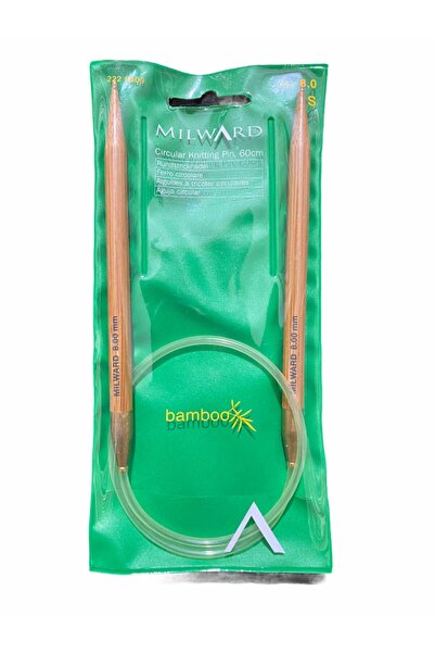 Milward Mılward Bamboo Misinalı Şiş 60 Cm No: 8