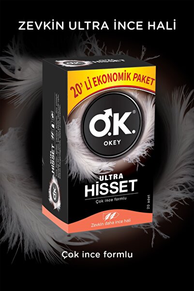Okey Ultra Hisset 20'li Prezervatif