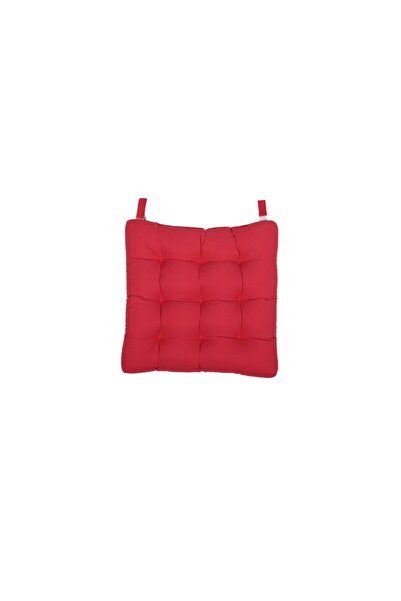 Kuscini Magnolia Sandalye Minderi Kırmızı 40x40