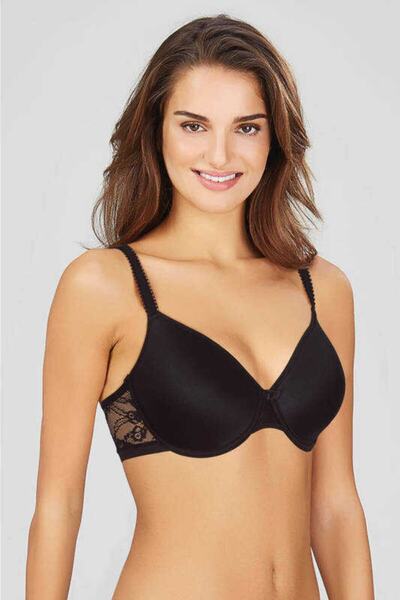 Kom Kadın Siyah Amour Lidya Desteksiz Sütyen