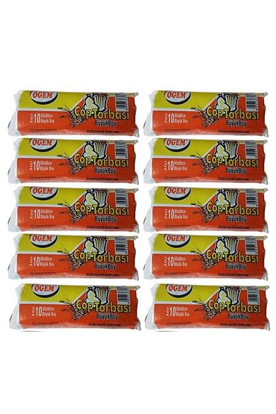 Ögem Garbage Bag Large Size (65x80) 10 Packs