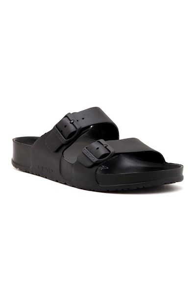 Ceyo Men's Aquaflex Anatomical Black Slippers
