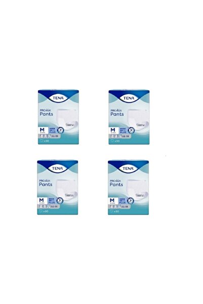 TENA Pants 6 Damla Ekstra Emici Külot Orta Boy Medium 30'lu 4 Paket / 120 Adet
