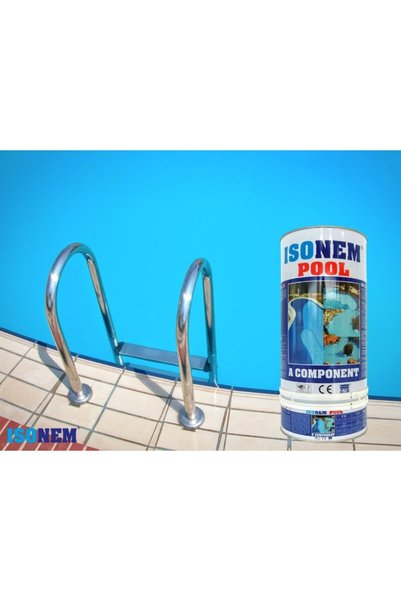 Isonem Pool Havuz Boyası 4+0,5 Kg = 4,5 Kg Renk : Mavi Çift Kompenatlı