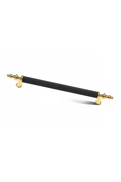 4 Pcs Star Black Gold Cabinet Drawer Handle 192 Mm