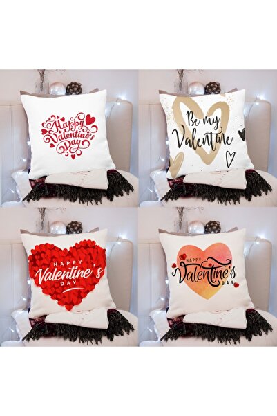 LadiesHome Husă de pernă decorativă, imprimată digitală, cu două fețe, cu des...