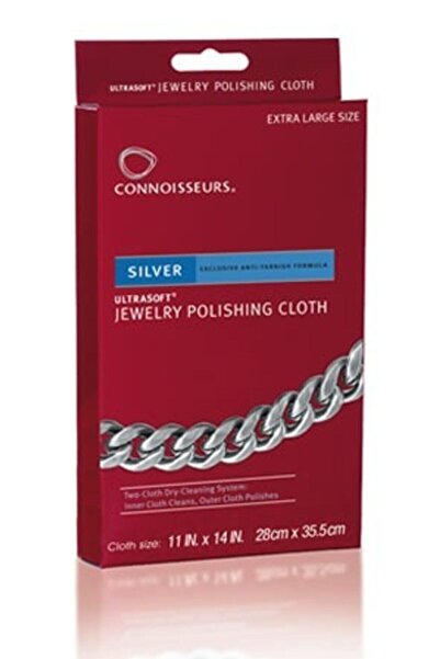 Connoisseurs Lavetă de curățare argintie
