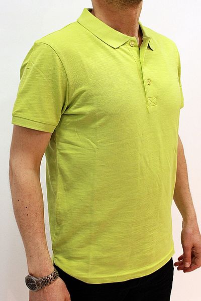 Cazador Ανδρικό μπλουζάκι Jazz 4202 Polo Neck Slim Pique Apple Green